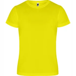 Koszulka męska Sportowa T-shirt Roly CA0450 YELLOW DUŻY ROZMIAR 3XL - Koszulki męskie - miniaturka - grafika 1
