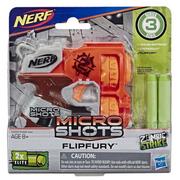 Zabawki militarne - Hasbro Wyrzutnia Nerf Microshots Flipfury - miniaturka - grafika 1