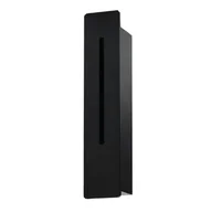Lampy ścienne - Ledowa oprawa schodowa do zabudowy Erin AZ6080 Azzardo 3W 3100K IP54 metalowa czarny - miniaturka - grafika 1