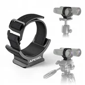Akcesoria fotograficzne - Uchwyt Mocowanie Lornetki Lunety Do Statywu 1/4 Arca-swiss + Klips Do Paska / Apl-f007 Pro - miniaturka - grafika 1
