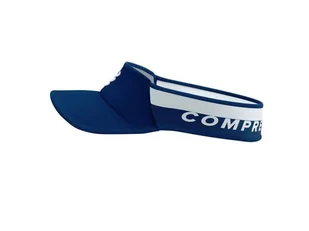 COMPRESSPORT Daszek biegowy ULTRALIGHT VISOR V2 estate blue - Czapki i chusty sportowe damskie - miniaturka - grafika 2