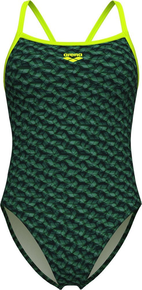 Damski Strój Kąpielowy Women's Arena Monogram Swimsuit Challeng dress blues rozmiar 26