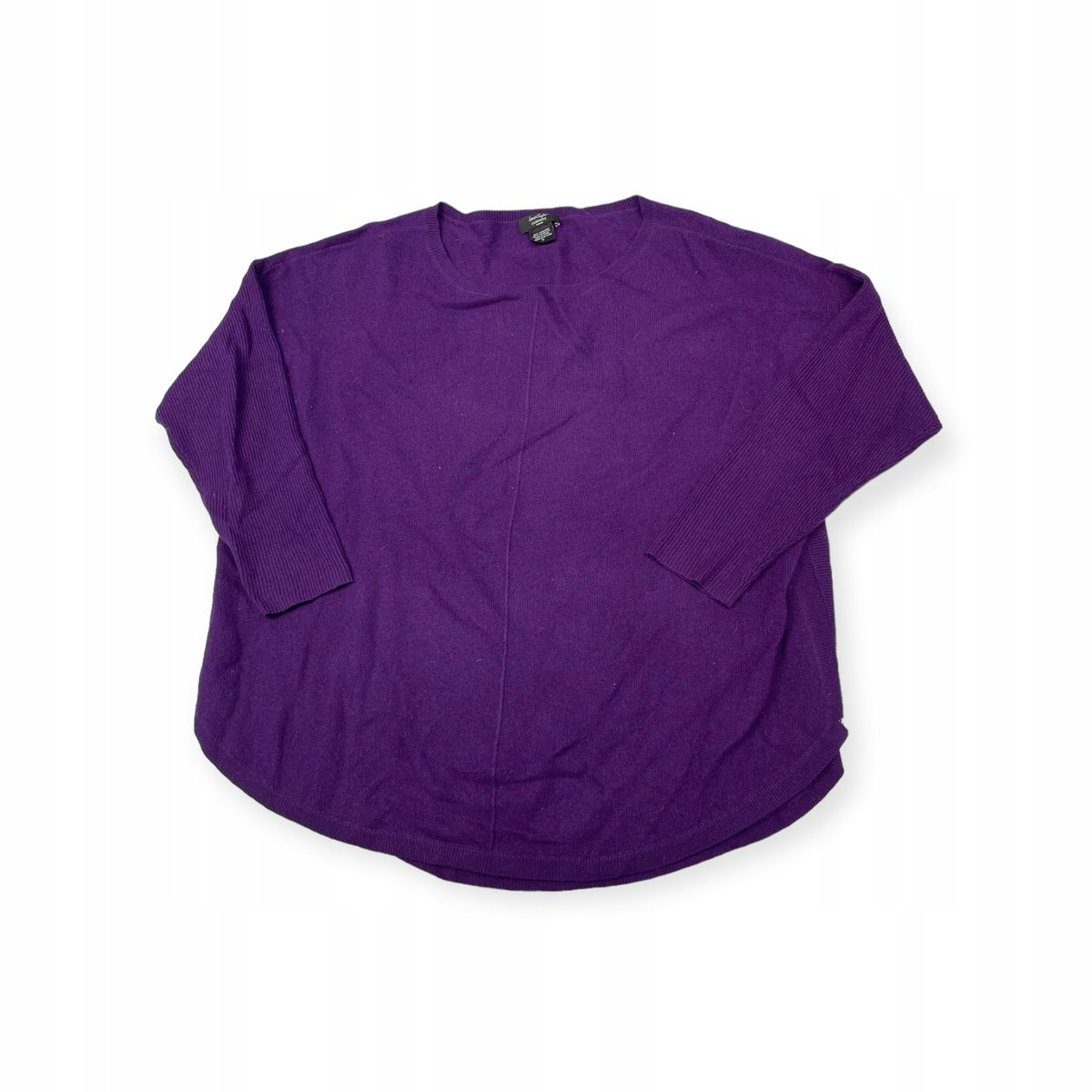 Bluzka długi rękaw damska kaszmir Lord Taylor XL