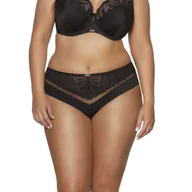 Komplety bielizny - Figi damskie z koronką AV 2105 czarne  XXL - miniaturka - grafika 1