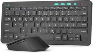 Zestaw Klawiatura Bezprzewodowa I Mysz 2.4Ghz Qwertz - Zestawy myszka + klawiatura - miniaturka - grafika 1