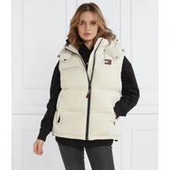 Kamizelki damskie - Tommy Jeans Puchowy bezrękawnik | Regular Fit - miniaturka - grafika 1