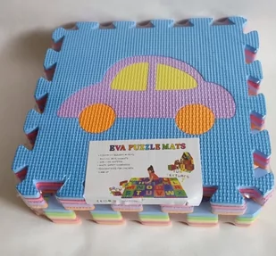 MATA PIANKOWA DWUSTRONNA Puzzle 9szt - Maty piankowe - miniaturka - grafika 1
