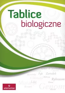 Adamantan Tablice biologiczne w.2013 ADAMANTAN - Pomoce naukowe - miniaturka - grafika 1