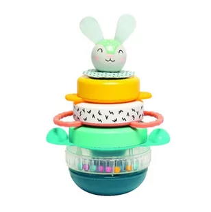 Taf Toys Piramidka Króliczek uniwersalny 16051-uniw - Zabawki interaktywne dla dzieci - miniaturka - grafika 2
