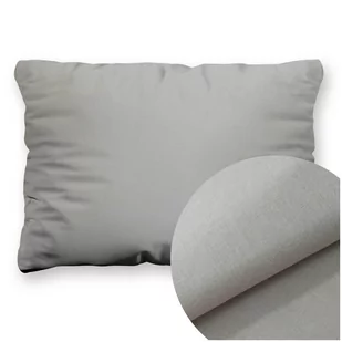 Poszewka Bawełna 50 x 70 Jednolita Ola Brudny Szary - Poszewki na poduszki - miniaturka - grafika 1