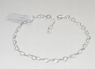 Bransoletki - Bransoletka SERDUSZKO SREBRO 925 CELEBRYTKA 23 cm - miniaturka - grafika 1