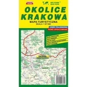 Atlasy i mapy - Okolice Krakowa część południowa mapa turystyczna 1:67 000 - Wydawnictwo Kartograficzne - miniaturka - grafika 1
