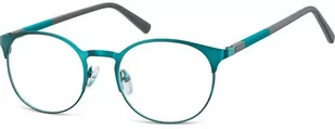 Sunoptic Okulary oprawki okrągłe metalowe 995C - Okulary korekcyjne, oprawki, szkła - miniaturka - grafika 1