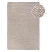 Dywany - Beżowy dywan z mieszanki wełny tkany ręcznie 120x170 cm Pradesh Linen White – Elle Decoration - miniaturka - grafika 1