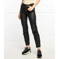 Spodnie damskie - GUESS Spodnie 1981 | Skinny fit - miniaturka - grafika 1