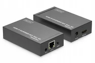 Akcesoria do monitorów - Przedłużacz/Extender DIGITUS HDMI 1080p 60Hz 120m po skrętce kat.6 HDCP 1.3 - miniaturka - grafika 1