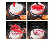 Halloween - Szablony do ciasta Happy Halloween - 1 szt. - miniaturka - grafika 1