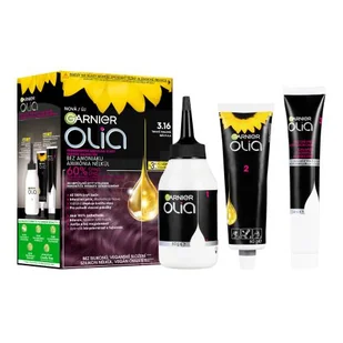 Garnier Olia Farba do włosów 60 g Odcień 3,16 Deep Violet - Farby do włosów i szampony koloryzujące - miniaturka - grafika 1