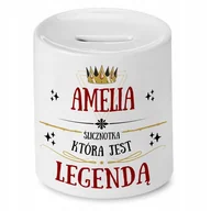 Skarbonki - Skarbonka na Urodziny 16 16te 16-te na Prezent z Nadrukiem ze Zdjęciem + Opakowanie na prezent (wzór 02) - miniaturka - grafika 1