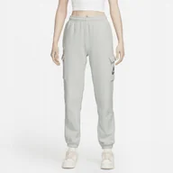 Dresy damskie - Spodnie dresowe Nike Sportswear Fleece Cargo damske DX5675-025 r. S - miniaturka - grafika 1