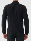 Kurtki damskie - 4F Kurtka polarowa w kolorze czarnym - miniaturka - grafika 1