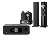 Kino domowe - NAD T778 (czarny) + 704 S3 + 705 S3 + HTM72 S3 (czarny) - miniaturka - grafika 1