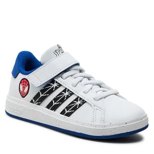 Buty adidas Grand Court Spider-Man El K IF0925 Ftwwht/Cblack/Royblu - Moda i Uroda OUTLET - miniaturka - grafika 1