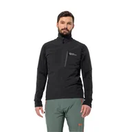 Kamizelki męskie - Męska kamizelka softshellowa Jack Wolfskin ALPSPITZE VEST M black - S - miniaturka - grafika 1
