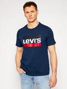 Koszulki męskie - Levi's T-Shirt Sportswear Graphic Tee 39636-0003 Granatowy Regular Fit - miniaturka - grafika 1