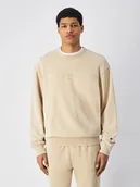 Bluzy męskie - Champion Bluza w kolorze beżowym - miniaturka - grafika 1