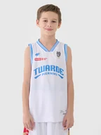 Koszulki dla chłopców - 4F Koszulka meczowa replika domowa z sezonu 2024/25 dziecięca 4F x Twarde Pierniki Toruń - multikolor 158/164 (12-14 lat) - miniaturka - grafika 1
