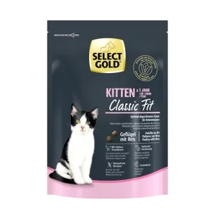 SELECT GOLD Kitten Drób z ryżem 300 g - Mokra karma dla kotów - miniaturka - grafika 1