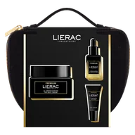 Zestawy kosmetyków damskich - Zestaw Lierac Premium, krem jedwabisty, 50 ml + serum odmładzające, 13 ml + krem pod oczy, 5 ml + kosmetyczka w prezencie - miniaturka - grafika 1