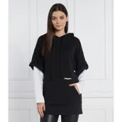 Bluzy damskie - Karl Lagerfeld Bluza | Oversize fit - miniaturka - grafika 1
