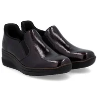 Półbuty damskie - Półbuty damskie Rieker 48761-35 RED R.38 - miniaturka - grafika 1