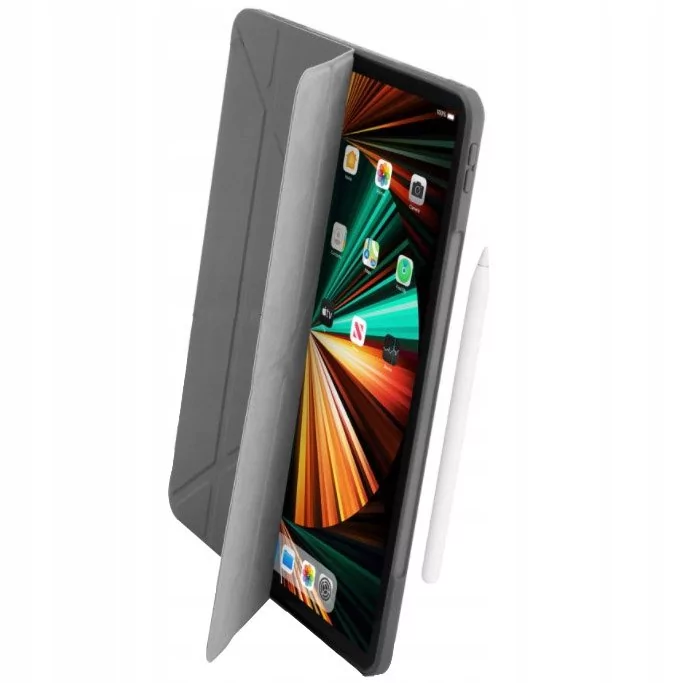 Pipetto Etui Pipetto Original Origami No1 iPad Pro 12.9" 2021( 1,2,3 gen), szare 5060520954370