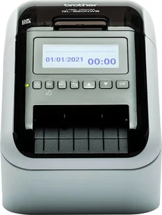Drukarka etykiet Brother Brother QL-820NWBcVM drukarka etykiet bezpośrednio termiczny 300 x 600 DPI 176 mm/s Przewodowy i Bezprzewodowy Przewodowa sieć LAN DK Wi-Fi Bluetooth - Drukarki kart i etykiet - miniaturka - grafika 1
