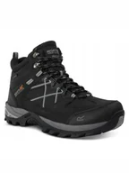 Buty trekkingowe męskie - Regatta Trekkingi Samaris III Boot RMF834 Czarny - miniaturka - grafika 1