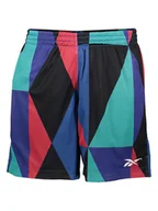 Spodnie sportowe damskie - Reebok Szorty sportowe "City Leage" ze wzorem - miniaturka - grafika 1