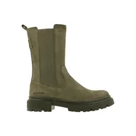 Botki damskie - Damskie Sztyblety G-STAR RAW KAFEY HGH CHS NUB W GST2141-021807-9600 – Oliwkowy - miniaturka - grafika 1
