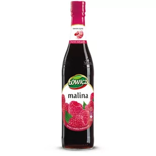 Syrop ŁOWICZ malinowy 400ml - Syropy i koncentraty owocowe - miniaturka - grafika 1