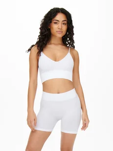 ONLY Szorty w kolorze białym - Spodenki damskie - miniaturka - grafika 1