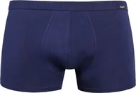 Majtki męskie - Teyli Bokserki męskie bawełniane Levi niebieskie L Niebieski - miniaturka - grafika 1