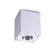 Lampy sufitowe - Kobi AQUARIUS SQUARE CHROM IP44 1xGU10 KPASCH KPASCH - miniaturka - grafika 1