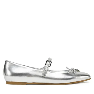 Baleriny Guess FLJKAY LEM02 Srebrny - Baleriny - miniaturka - grafika 1