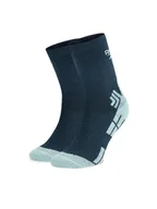 Skarpetki damskie - Reebok Skarpety wysokie unisex R0401-SS24 (1- pack) Granatowy - miniaturka - grafika 1