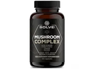 Witaminy i minerały - Solve Labs Mushroom Complex 60kaps. Adaptogeny - miniaturka - grafika 1