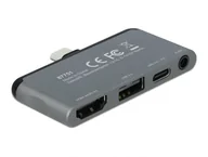 Stacje dokujące do telefonów - DeLOCK Mini stacja dokująca iPad Pro/urządzeń mobilnych 4K 60 Hz - miniaturka - grafika 1