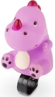 Dzwonki do roweru - KROSS Klakson dziecięcy T-rex różowy dzwonek - miniaturka - grafika 1