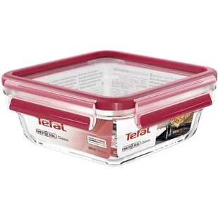 Pojemnik spożywczy TEFAL Masterseal 0.8 L N1041410 Przezroczysty - Pojemniki kuchenne - miniaturka - grafika 1